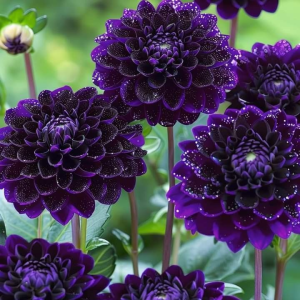 Георгин Анно Домини купить по цене от 255р. в интернет-магазине «Посадика» с доставкой почтой в в Сосенскийе и по всей России – [изображение №1].