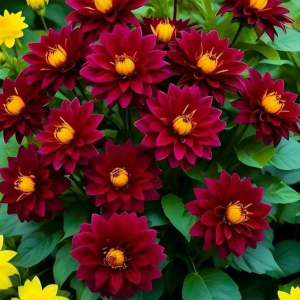 Георгин Вуцапо купить по цене от 327р. в интернет-магазине «Посадика» с доставкой почтой в в Сосенскийе и по всей России – [изображение №1].